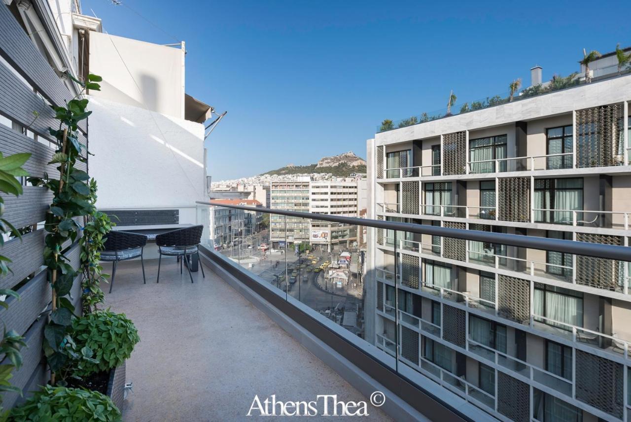 Athensthea Alpha Luxury Penthouse Apt In Omonia Ngoại thất bức ảnh